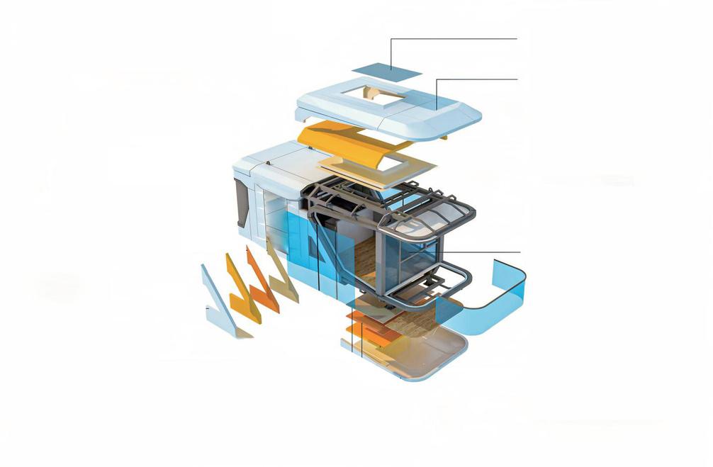Diagrama estructural en capas