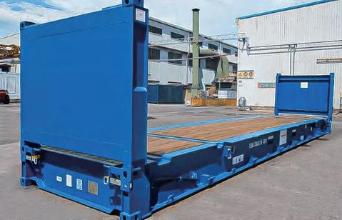 Contenedor Flat Rack 40FR